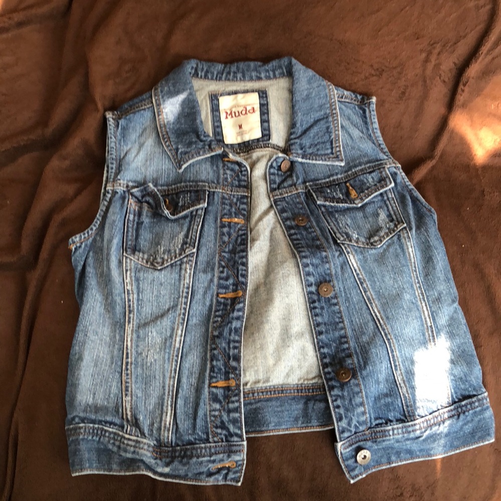 Tank jean jacket